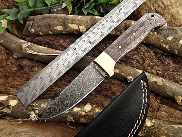 Custom Handmade Damascus Steel Skinner Knife | Christmas Gift, Birthday Gift, Wedding Gift, Anniversary Gift, Valentine's Gift