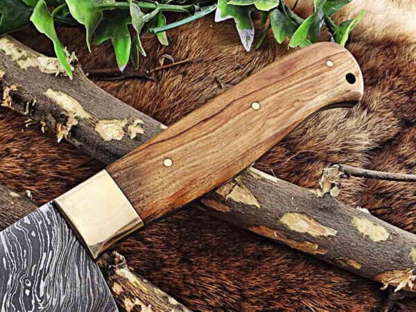 Custom Handmade Damascus Steel Chef Knife | Christmas Gift, Birthday Gift, Wedding Gift, Anniversary Gift, Valentine's Gift - Image 6