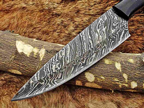 Custom Handmade Damascus Steel Chef Knife | Christmas Gift, Birthday Gift, Wedding Gift, Anniversary Gift, Valentine's Gift - Image 3