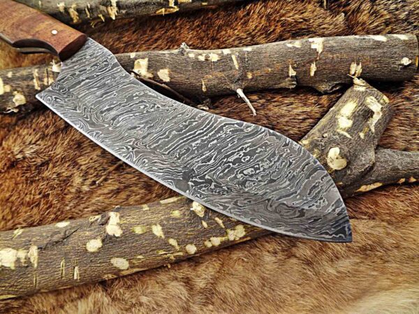 Custom Handmade Damascus Steel Chef Knife | Christmas Gift, Birthday Gift, Wedding Gift, Anniversary Gift, Valentine's Gift - Image 6