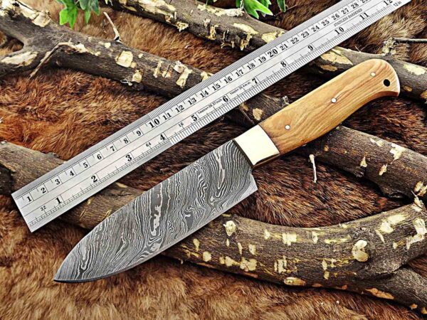 Custom Handmade Damascus Steel Chef Knife | Christmas Gift, Birthday Gift, Wedding Gift, Anniversary Gift, Valentine's Gift