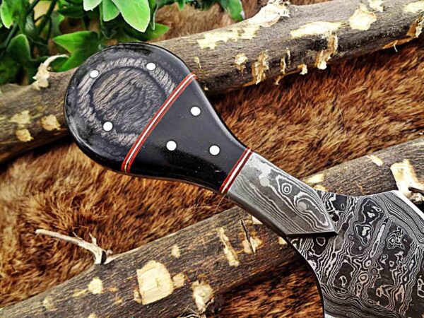 Custom Handmade Damascus Steel Skinner/Dagger Knife | Christmas Gift, Birthday Gift, Wedding Gift, Anniversary Gift, Valentine's Gift - Image 7