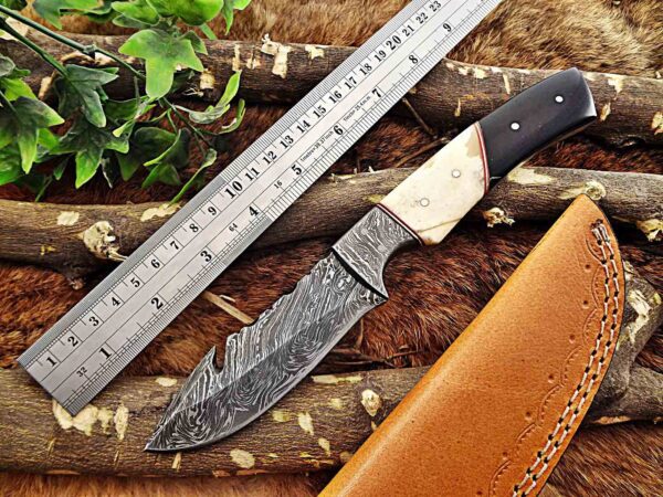 Custom Handmade Damascus Steel Skinner Knife | Christmas Gift, Birthday Gift, Wedding Gift, Anniversary Gift, Valentine's Gift