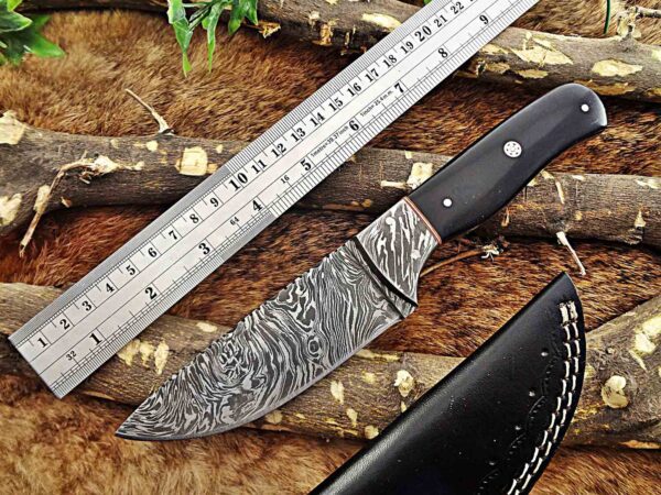 Custom Handmade Damascus Steel Skinner Knife | Christmas Gift, Birthday Gift, Wedding Gift, Anniversary Gift, Valentine's Gift