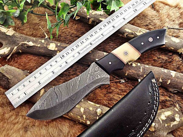 Custom Handmade Damascus Steel Skinner Knife | Christmas Gift, Birthday Gift, Wedding Gift, Anniversary Gift, Valentine's Gift