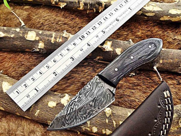 Custom Handmade Damascus Steel Skinner Knife | Christmas Gift, Birthday Gift, Wedding Gift, Anniversary Gift, Valentine's Gift