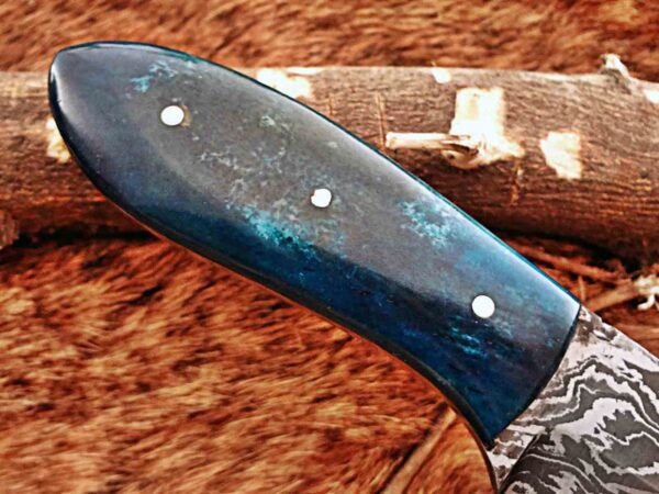 Custom Handmade Damascus Steel Skinner Knife | Christmas Gift, Birthday Gift, Wedding Gift, Anniversary Gift, Valentine's Gift - Image 6