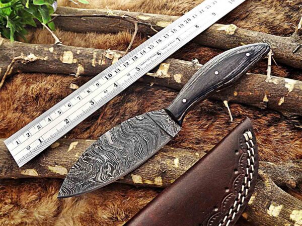 Custom Handmade Damascus Steel Skinner Knife | Christmas Gift, Birthday Gift, Wedding Gift, Anniversary Gift, Valentine's Gift